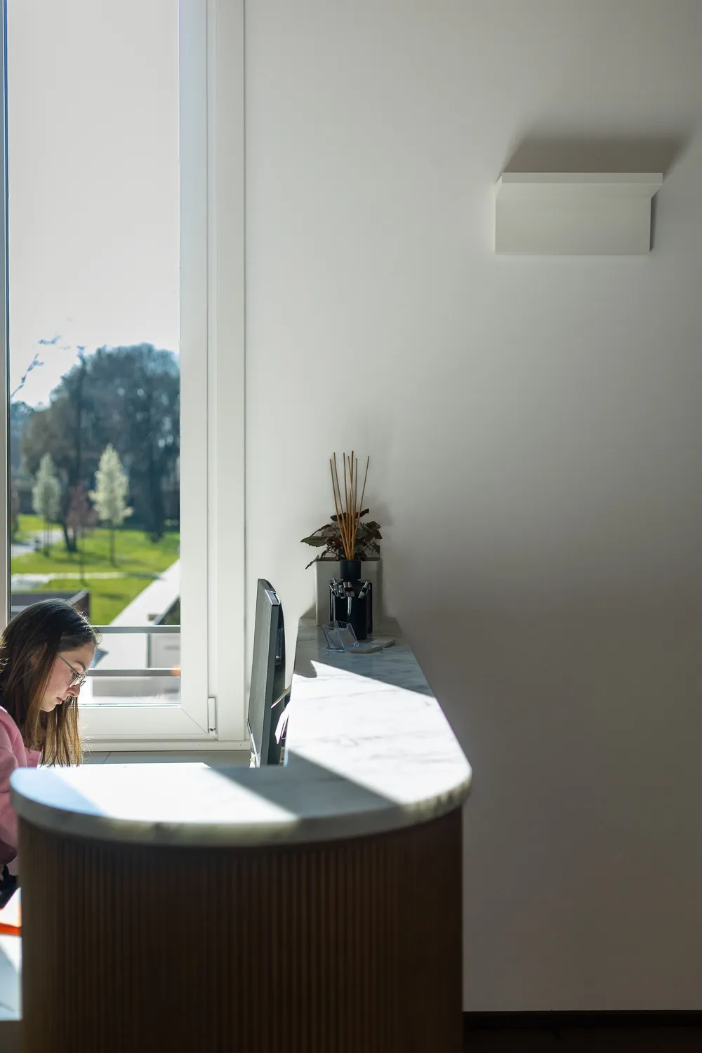 Area di accettazione dello studio